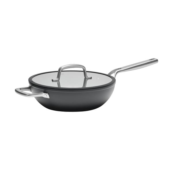 Padella wok con coperchio/con superficie in ceramica ø 28 cm Meda 3.0 – FABINI