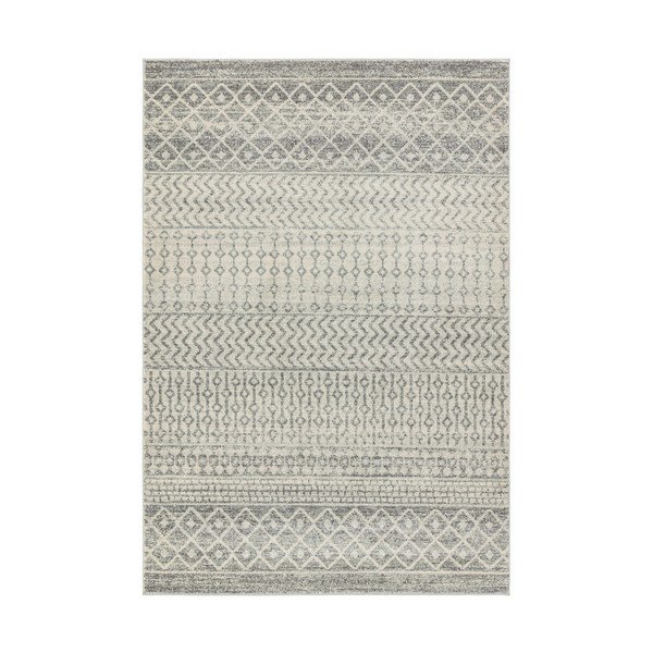 Tappeto greige 200x290 cm Nova Aztec Grey – Asiatic Carpets
