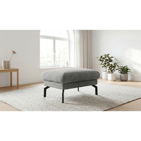 Pouf grigio chiaro Gomero - Scandic-image-1