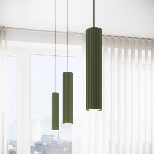Lampadario verde Gleam – Sollux-image-1