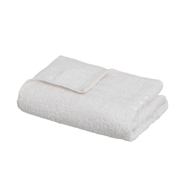 Asciugamano tipo terry bianco in cotone 50x100 cm Simple – Casa Selección