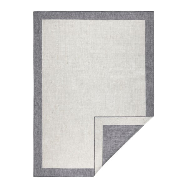 Tappeto da esterno grigio e crema , 200 x 290 cm Panama - NORTHRUGS