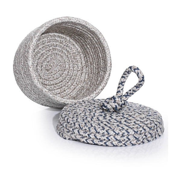 Scatola decorativa in tessuto con coperchio - Mioli Decor-image-2