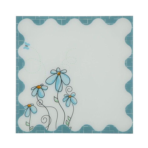 Scheda Fiore, 50x50x1 cm - Mauro Ferretti