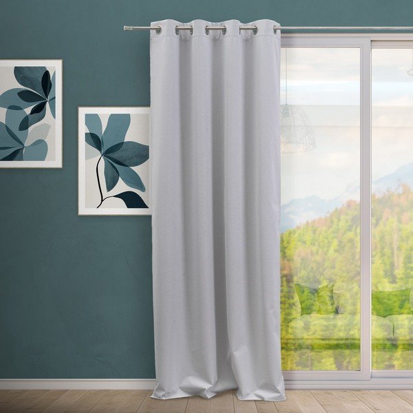 Tenda grigio chiaro 135x260 cm Quality – Casa Selección-image-1