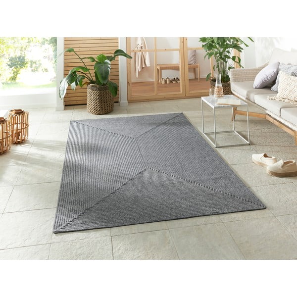 Tappeto grigio per esterni 200x80 cm - NORTHRUGS-image-1
