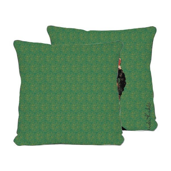 Cuscino verde , 45 x 45 cm Frida - Madre Selva-image-3