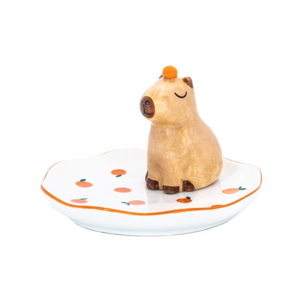 Piattino portagioie in ceramica Capybara – Sass & Belle