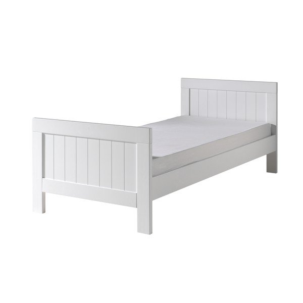 Letto per bambini bianco , 200 x 90 cm Lewis - Vipack