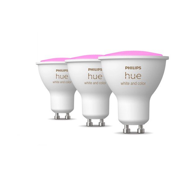 Lampadine smart a LED in set da 3 GU10, 6 W White and color ambiance - Philips Hue-image-1