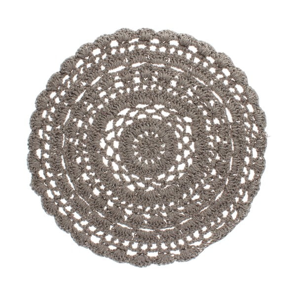 Tovaglietta in misto cotone ø 35 cm Crochet – Rex London