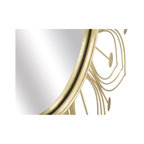 Nástěnné zrcadlo ve zlaté barvě Mauro Ferretti Glam, ⌀ 80 cm-image-1