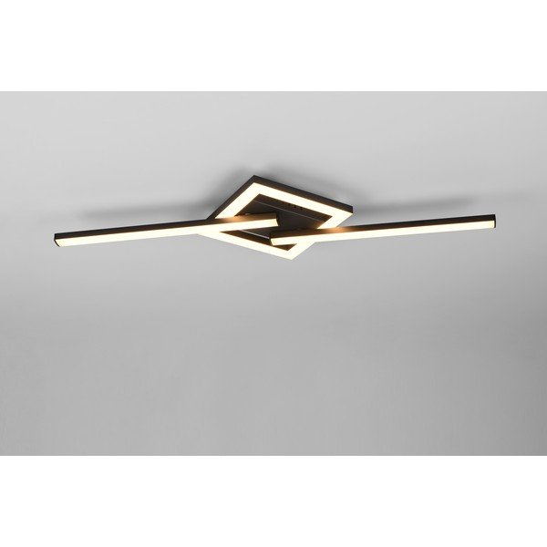 Plafoniera LED nera 16x54 cm Viale - Reality-image-4