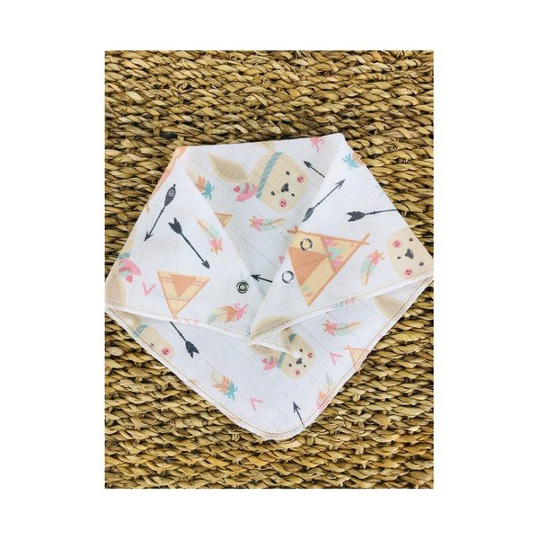 Bavaglini in mussola bianca in set da 4 Mila - Mila Home-image-2