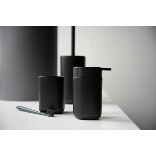 Distributore di sapone nero Davos - Wenko-image-2