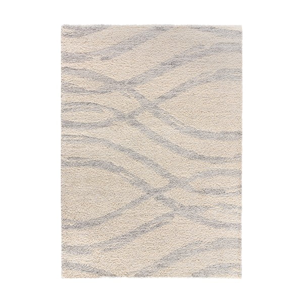 Tappeto grigio chiaro/color crema 133x190 cm Helia – Universal-image-4