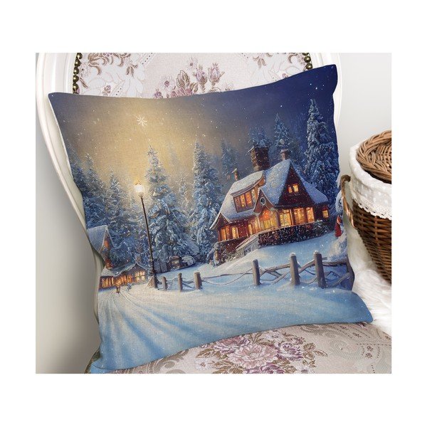 Federa decorativa a tema Natale 43x43 cm – Mila Home-image-2