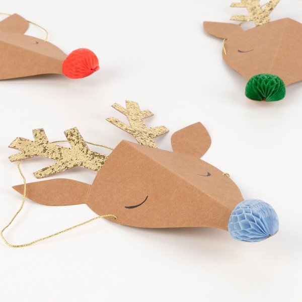 Cappelli da festa in set da 6 Reindeer - Meri Meri-image-2