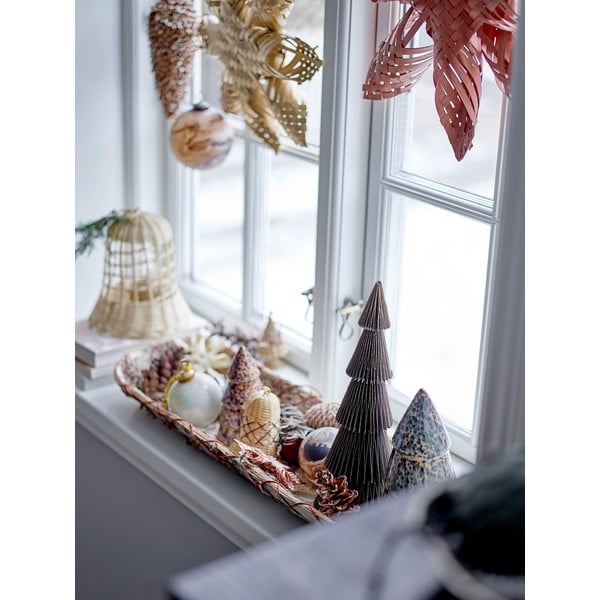 Decorazione natalizia da appendere in bambù ø 55 cm Hani – Bloomingville-image-1