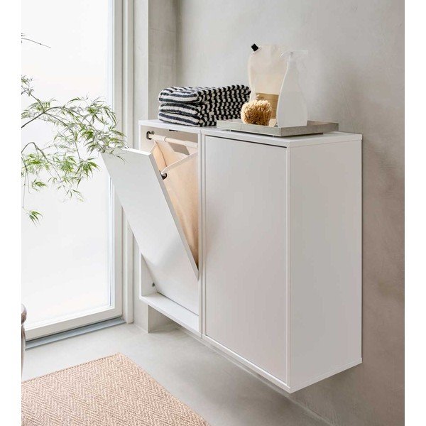 Cesta per il bucato da parete bianca Laundry Box – ReCollector-image-1