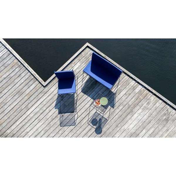 Sedile da giardino 113x75 cm String - Hübsch-image-4