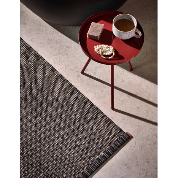 Tappeto da interno/esterno marrone scuro 70x90 cm Sam Black Walnut – Pappelina-image-1