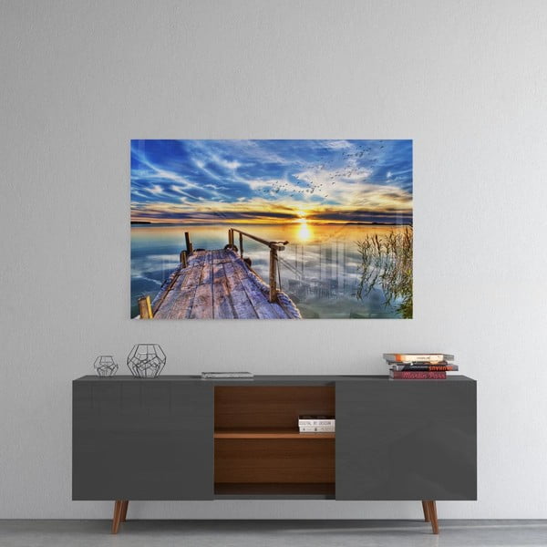 Pittura su vetro Sunset - Insigne-image-1