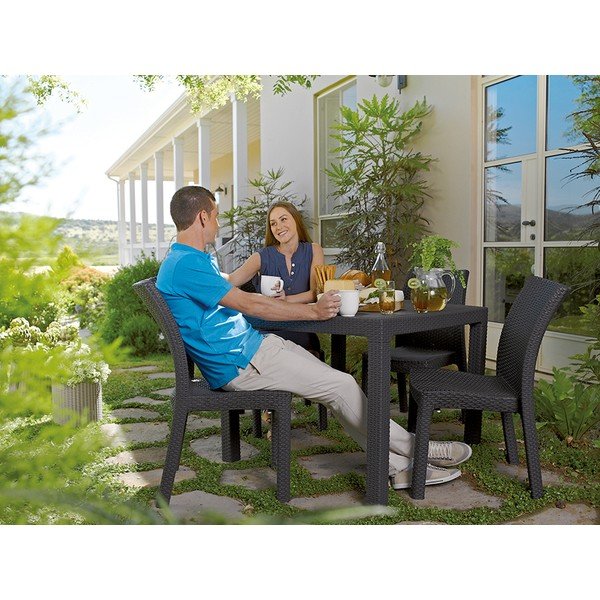 Tavolo da pranzo da giardino 95x95 cm Melody - Keter-image-3