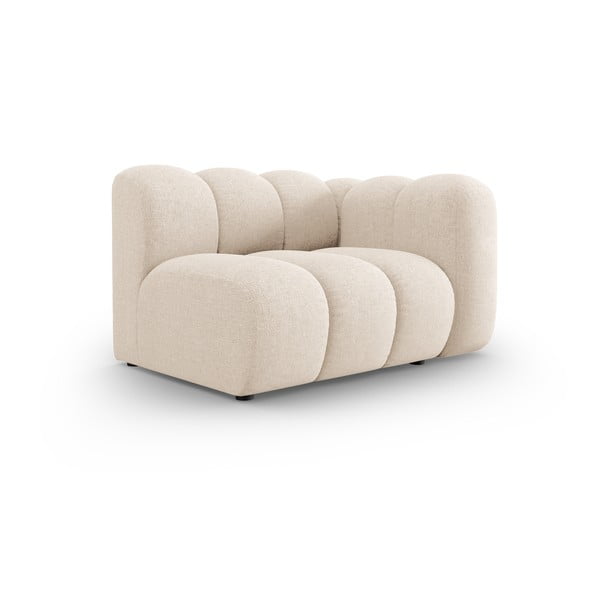 Divano componibile color crema (con penisola a destra) Lupine – Micadoni Home-image-2