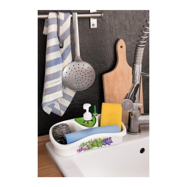 Scaffale in plastica bianca per detersivi - Snips-image-2