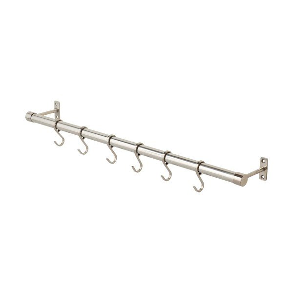 Attaccapanni da parete color argento opaco in acciaio inox 70 cm Hang-It – Mette Ditmer Denmark