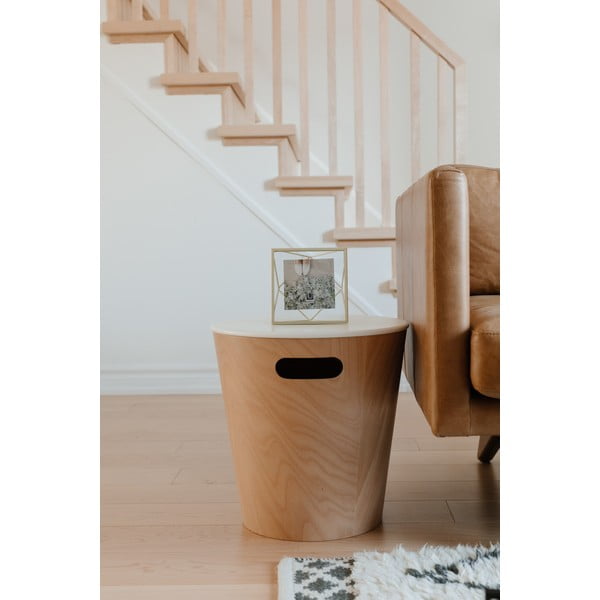 Cornice in colore oro su una fotografia di 10 x 10 cm Prisma - Umbra-image-1