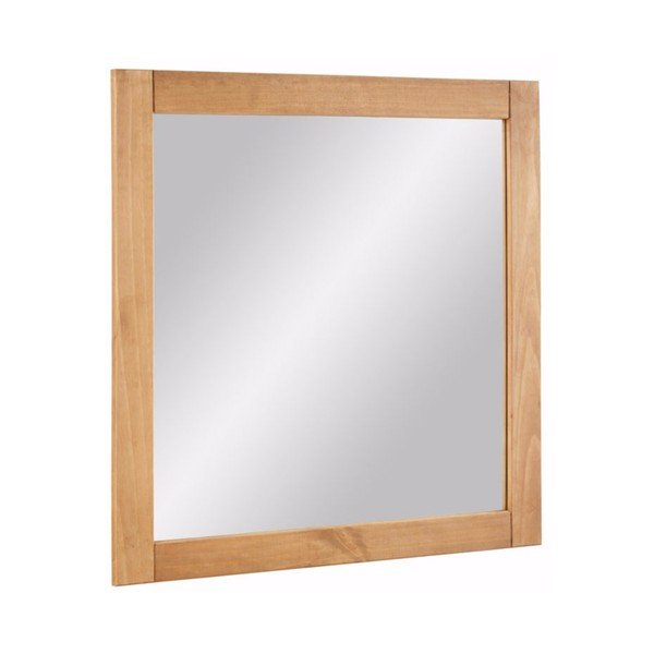 Specchio da parete in legno di pino massiccio Cabana - Støraa-image-1