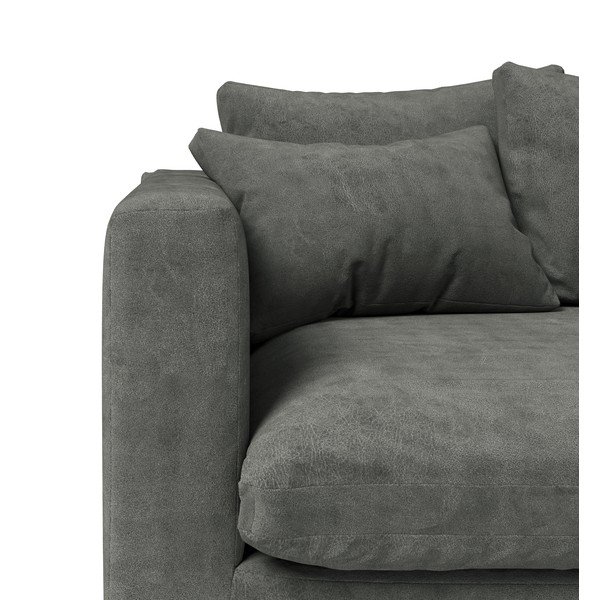 Divano grigio 175 cm Comfy - Scandic-image-3