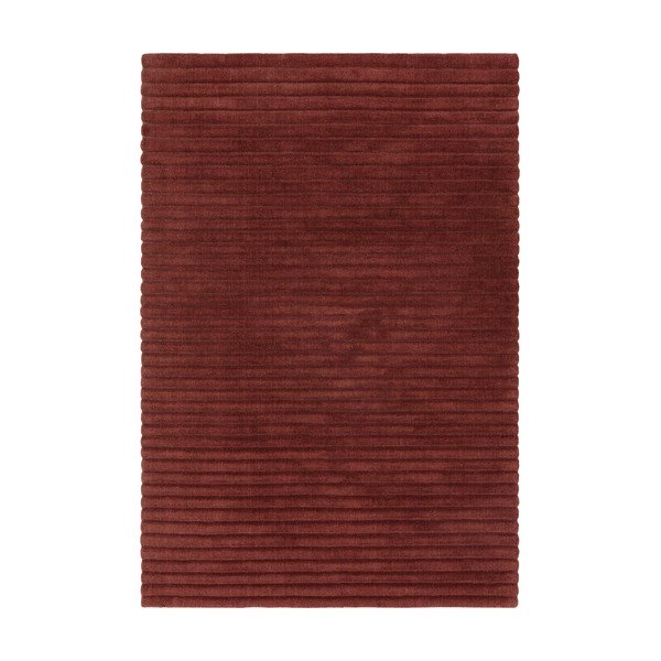 Tappeto burgundy in lana tessuto a mano 120x170 cm – Asiatic Carpets
