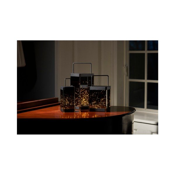 Lucerna s LED světýlky Villa Collection Quadro, 30 cm-image-2