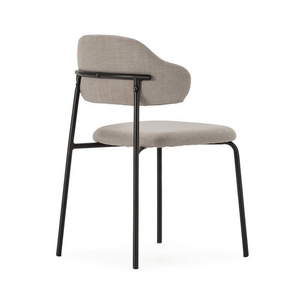 Sedie da pranzo in set grigio chiaro 4 pz Adriel – Marckeric-image-4