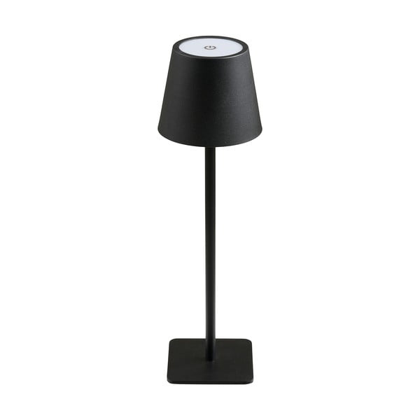 Lampada da tavolo LED nera (altezza totale 37 cm) Bradford – House Nordic-image-3