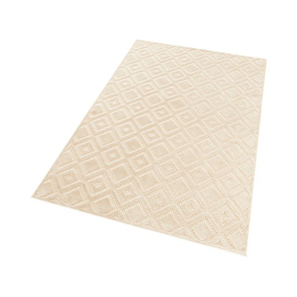 Tappeto in viscosa crema , 80 x 125 cm Iris - Mint Rugs-image-2