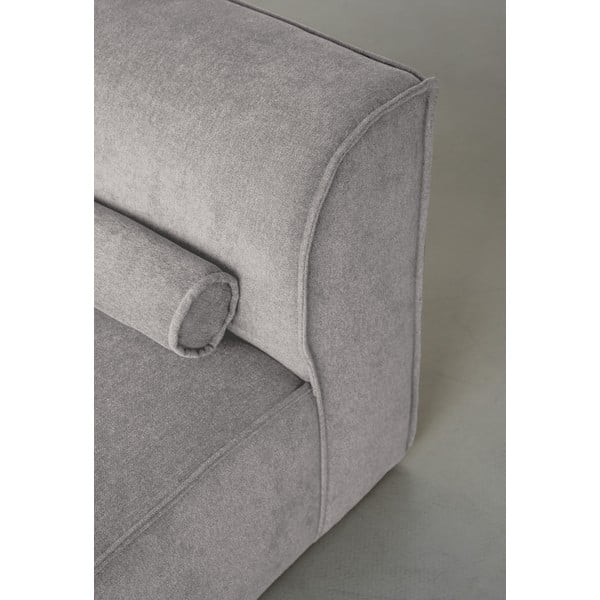 Divano componibile in grigio chiaro 152 cm Flex Felix – Miuform-image-4