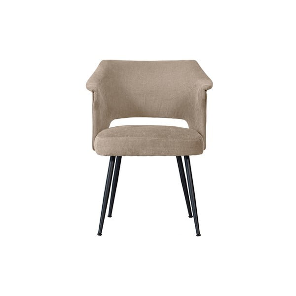 Sedie da pranzo in velluto beige in set di 2 pezzi Sits - Basiclabel-image-2