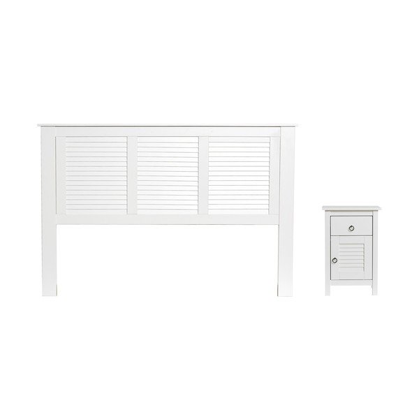 Testata bianca per letto Maui - Marckeric-image-2
