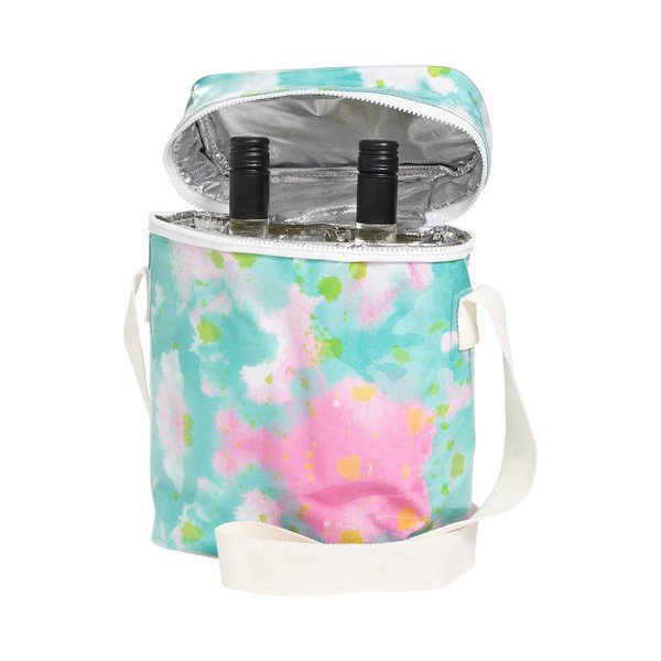 Borsa termica turchese Tie Dye Tote Tie - Sunnylife-image-1