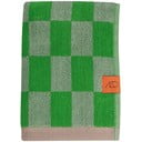 Asciugamano verde in cotone biologico 50x90 cm Retro - Mette Ditmer Denmark