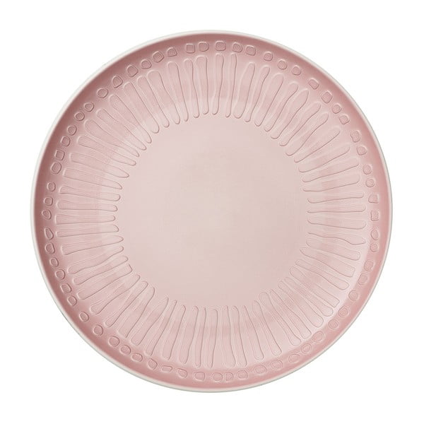 Piatto in porcellana bianca e rosa Villeroy & Boch Blossom, ⌀ 24 cm it's my match - Villeroy&Boch