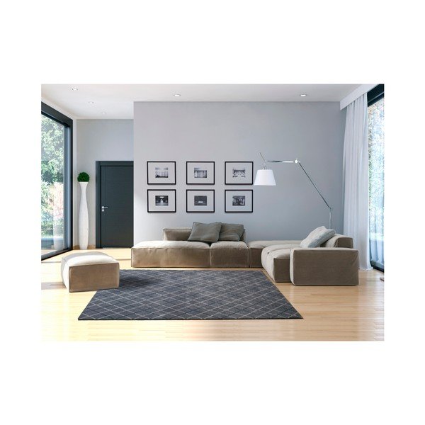 Tappeto blu per esterni Sofie Blue, 160 x 230 cm - Universal-image-1