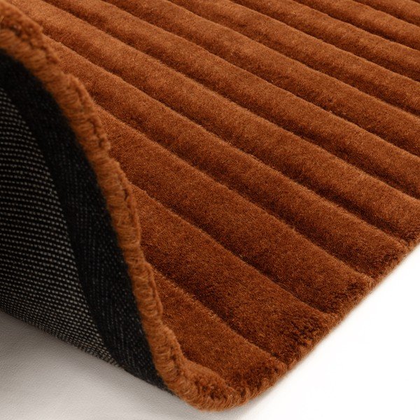 Tappeto color terracotta in lana tessuto a mano 120x170 cm – Asiatic Carpets-image-2