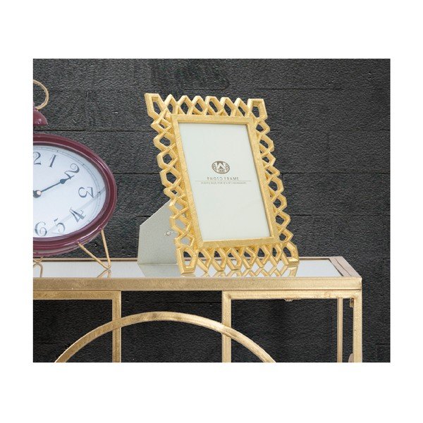 Portafoto da tavolo in oro Classic, 15 x 20 cm - Mauro Ferretti-image-1