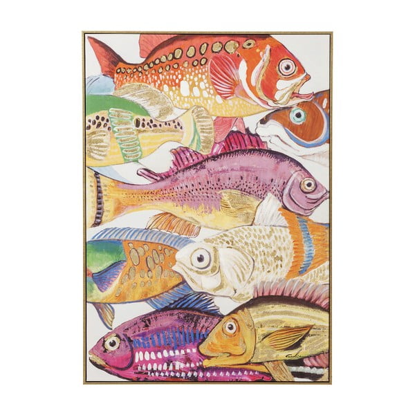 Immagine Incontro con il pesce toccato I., 100 x 75 cm - Kare Design