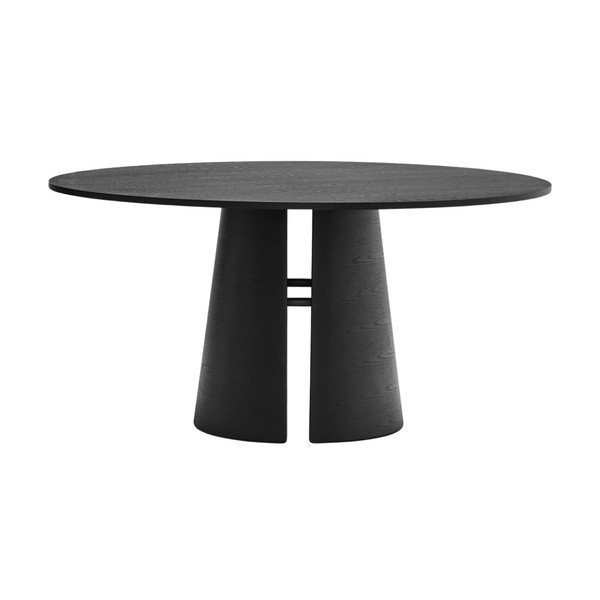 Tavolo da pranzo rotondo con effetto frassino ø 157 cm Cep – Teulat-image-2